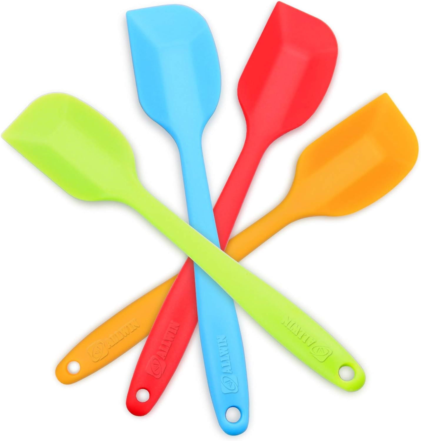 Silicone Spatula, Heat-Resistant Spatulas, Non-stick Rubber Spatulas with Stainless Steel Core -4-piece Set Silicone Spatula, Heat-Resistant Spatulas, Non-stick Rubber Spatulas with Stainless Steel Core -4-piece Set